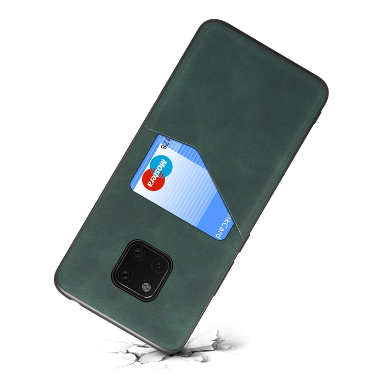For Huawei Mate 20 Pro Skin Feel PU + TPU Protective Case with Card Slot