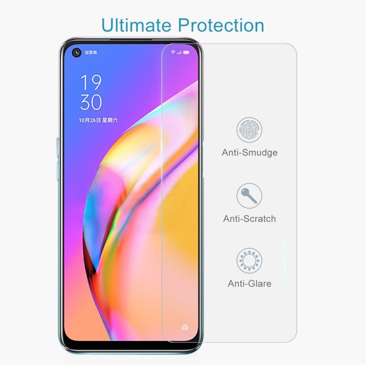 For OPPO A93 5G / A93s 5G 10 PCS 0.26mm 9H 2.5D Tempered Glass Film