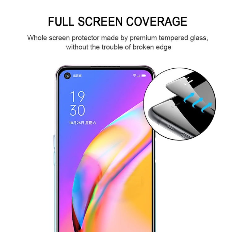 For OPPO A93 5G / A93s 5G Full Glue Full Cover Screen Protector Tempered Glass Film