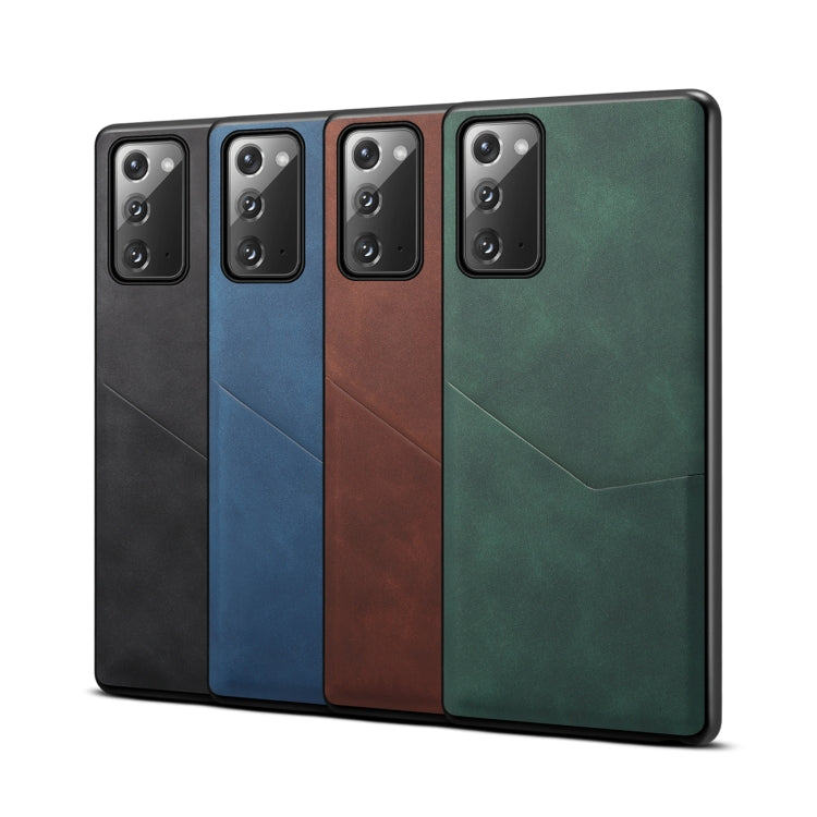 For Samsung Galaxy Note20 5G Skin Feel PU + TPU Protective Case with Card Slot
