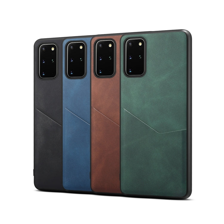 For Samsung Galaxy S20 5G Skin Feel PU + TPU Protective Case with Card Slot