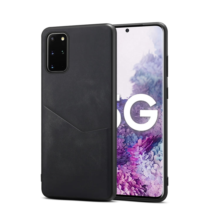 For Samsung Galaxy S20+ 5G Skin Feel PU + TPU Protective Case with Card Slot
