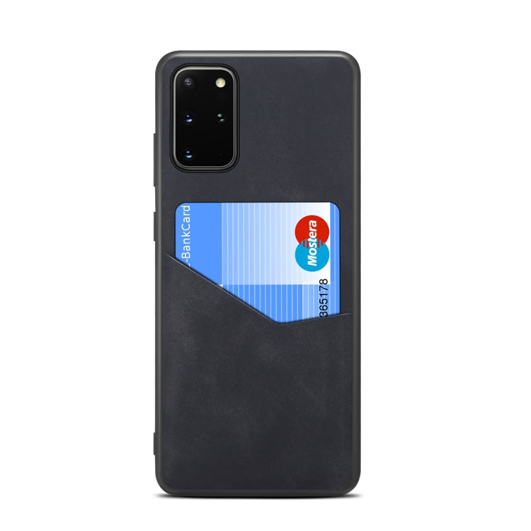 For Samsung Galaxy S20+ 5G Skin Feel PU + TPU Protective Case with Card Slot