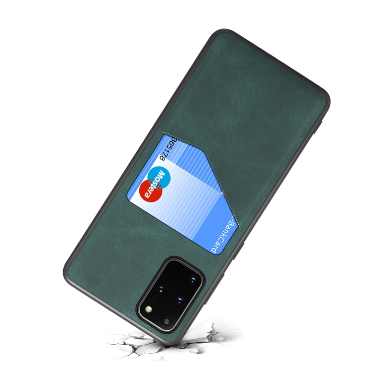 For Samsung Galaxy S20+ 5G Skin Feel PU + TPU Protective Case with Card Slot