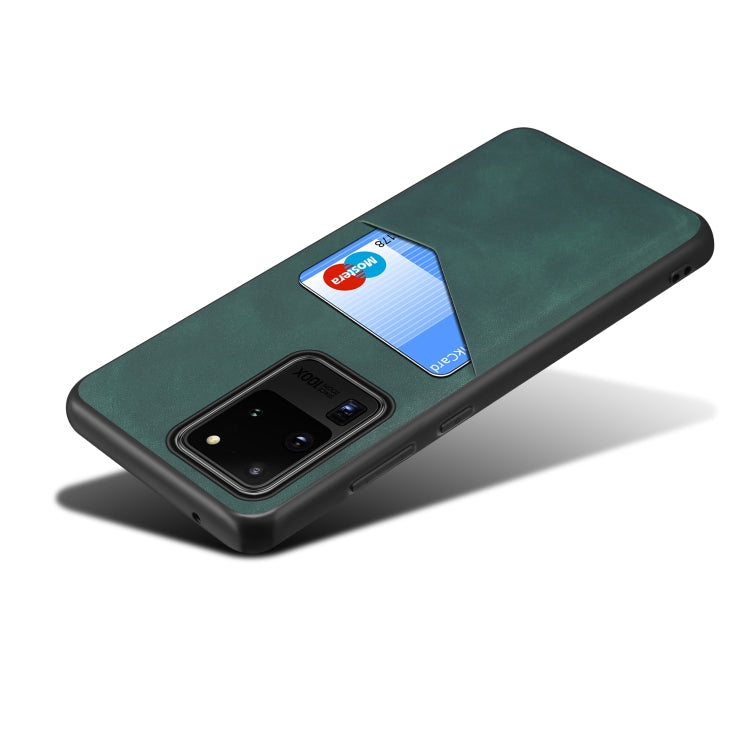 For Samsung Galaxy S20 Ultra 5G Skin Feel PU + TPU Protective Case with Card Slot