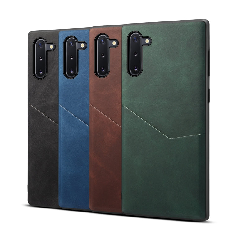 For Samsung Galaxy Note10 Skin Feel PU + TPU Protective Case with Card Slot