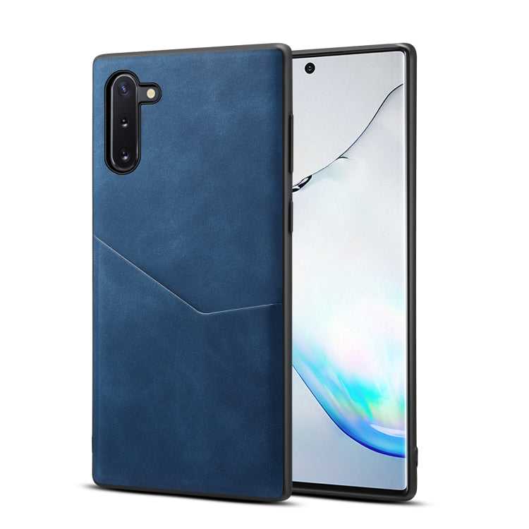 For Samsung Galaxy Note10 Skin Feel PU + TPU Protective Case with Card Slot
