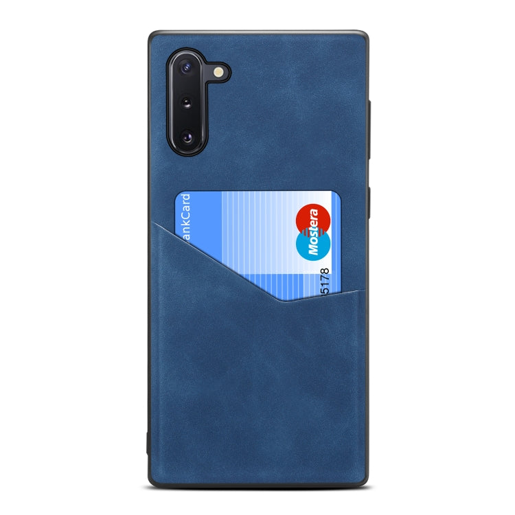 For Samsung Galaxy Note10 Skin Feel PU + TPU Protective Case with Card Slot