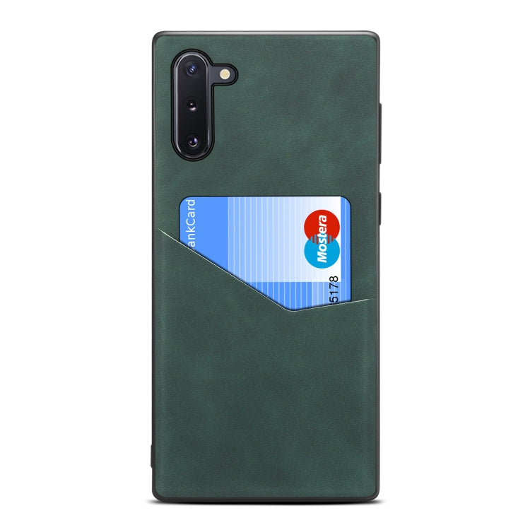 For Samsung Galaxy Note10 Skin Feel PU + TPU Protective Case with Card Slot