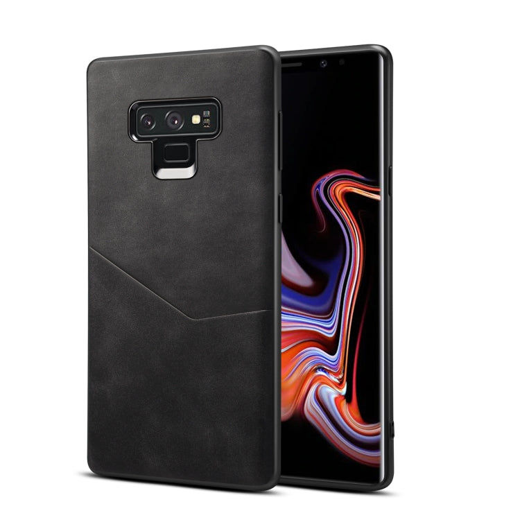 For Samsung Galaxy Note9 Skin Feel PU + TPU Protective Case with Card Slot