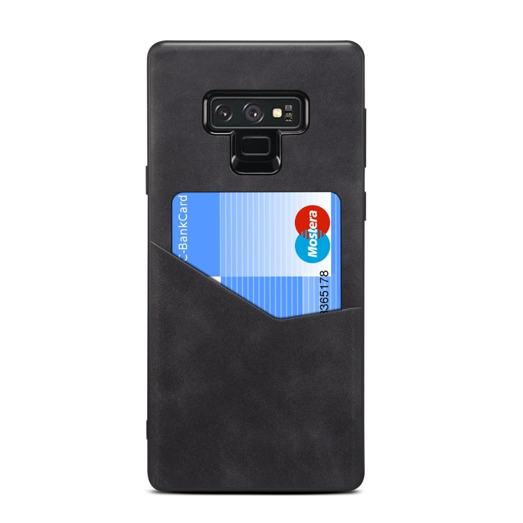 For Samsung Galaxy Note9 Skin Feel PU + TPU Protective Case with Card Slot