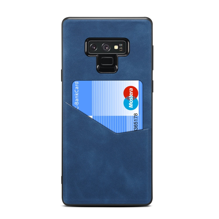 For Samsung Galaxy Note9 Skin Feel PU + TPU Protective Case with Card Slot