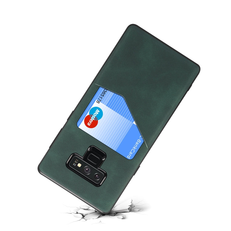 For Samsung Galaxy Note9 Skin Feel PU + TPU Protective Case with Card Slot