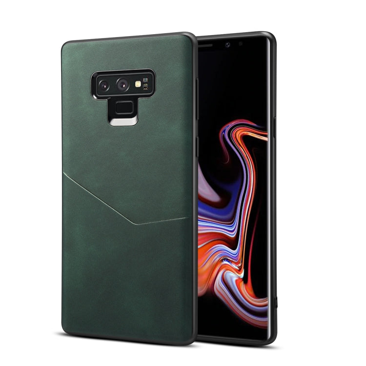 For Samsung Galaxy Note9 Skin Feel PU + TPU Protective Case with Card Slot