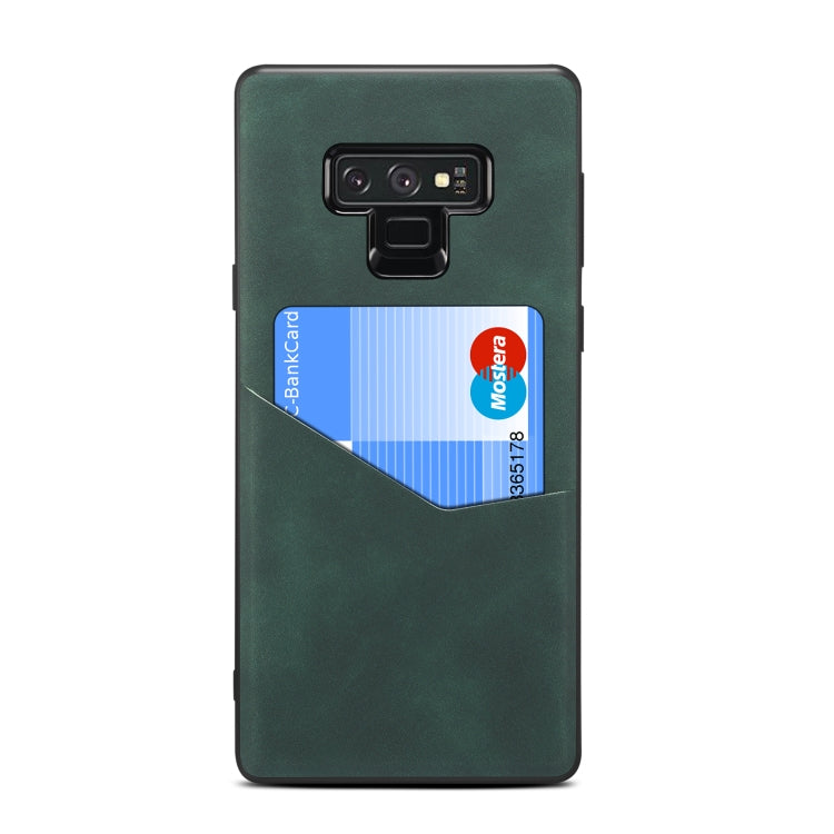 For Samsung Galaxy Note9 Skin Feel PU + TPU Protective Case with Card Slot