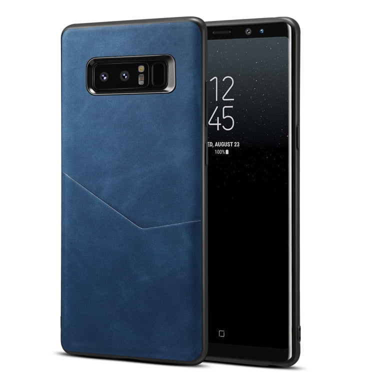 For Samsung Galaxy Note8 Skin Feel PU + TPU Protective Case with Card Slot
