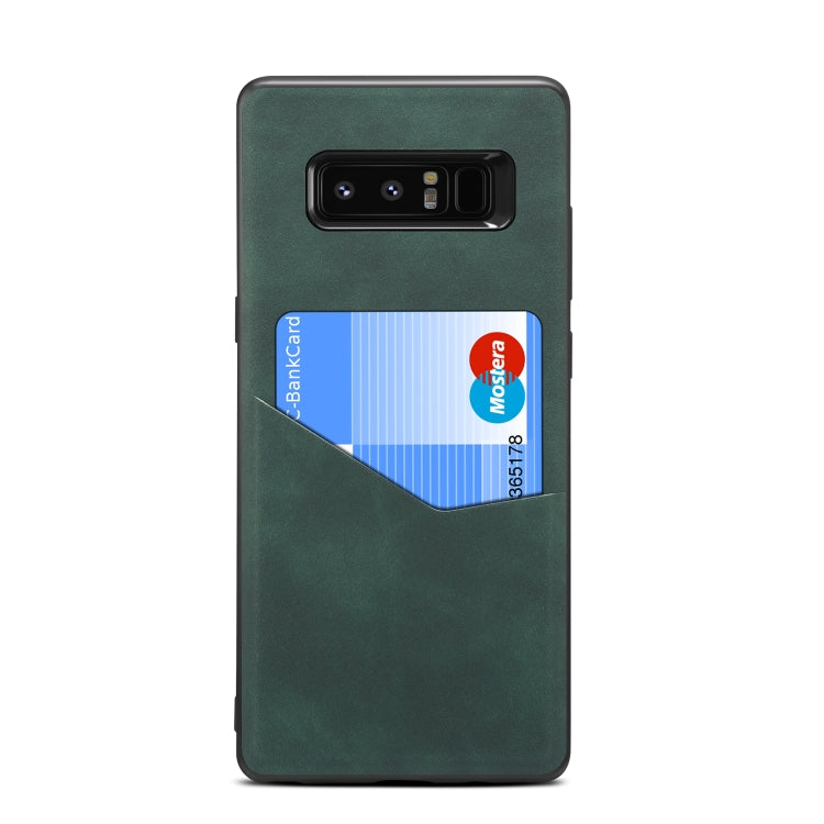 For Samsung Galaxy Note8 Skin Feel PU + TPU Protective Case with Card Slot