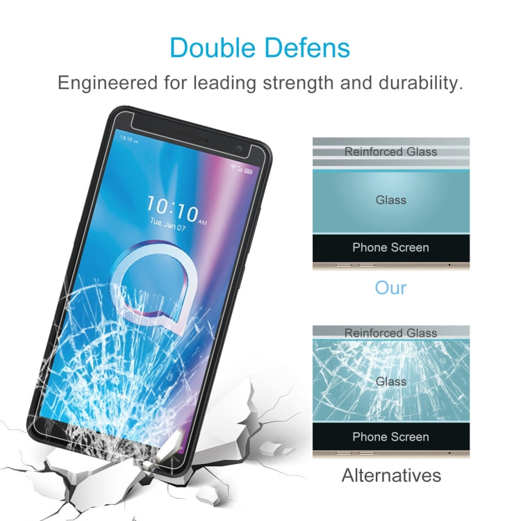 For Alcatel 1B 2020 0.26mm 9H 2.5D Tempered Glass Film