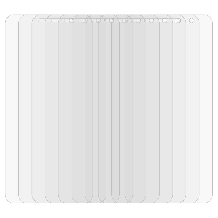 For Alcatel 1 2021 10 PCS 0.26mm 9H 2.5D Tempered Glass Film