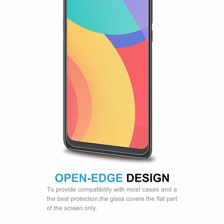 For Alcatel 1S 2021 10 PCS 0.26mm 9H 2.5D Tempered Glass Film