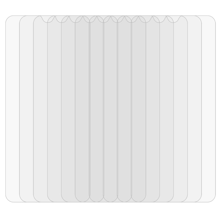 For Alcatel 3X 2020 10 PCS 0.26mm 9H 2.5D Tempered Glass Film