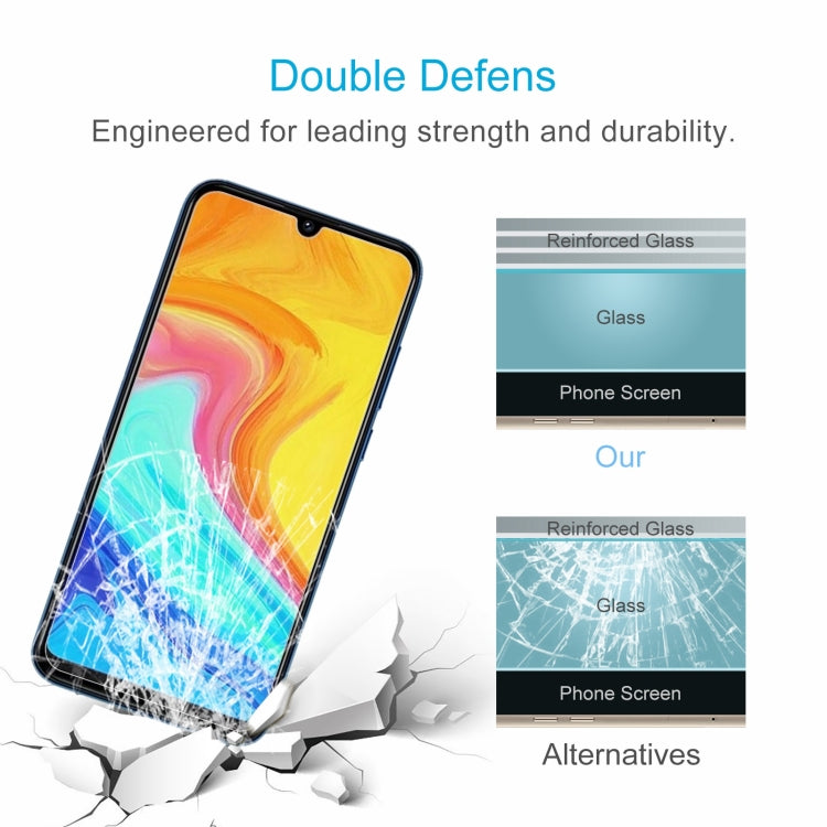 For Lenovo A7 10 PCS 0.26mm 9H 2.5D Tempered Glass Film