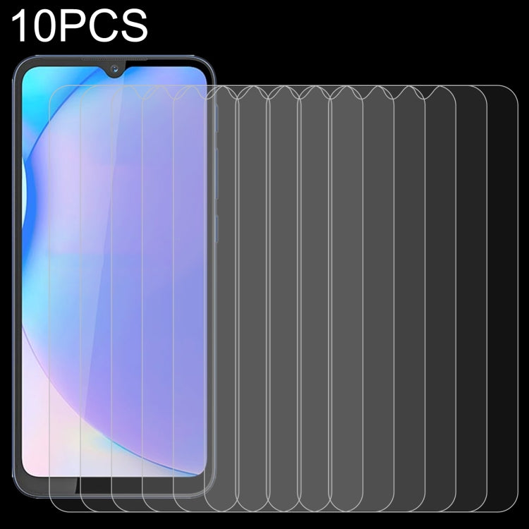 For Lenovo A8 2020 10 PCS 0.26mm 9H 2.5D Tempered Glass Film