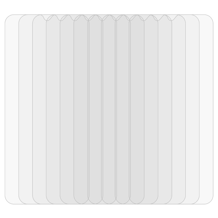 For Lenovo A8 2020 10 PCS 0.26mm 9H 2.5D Tempered Glass Film