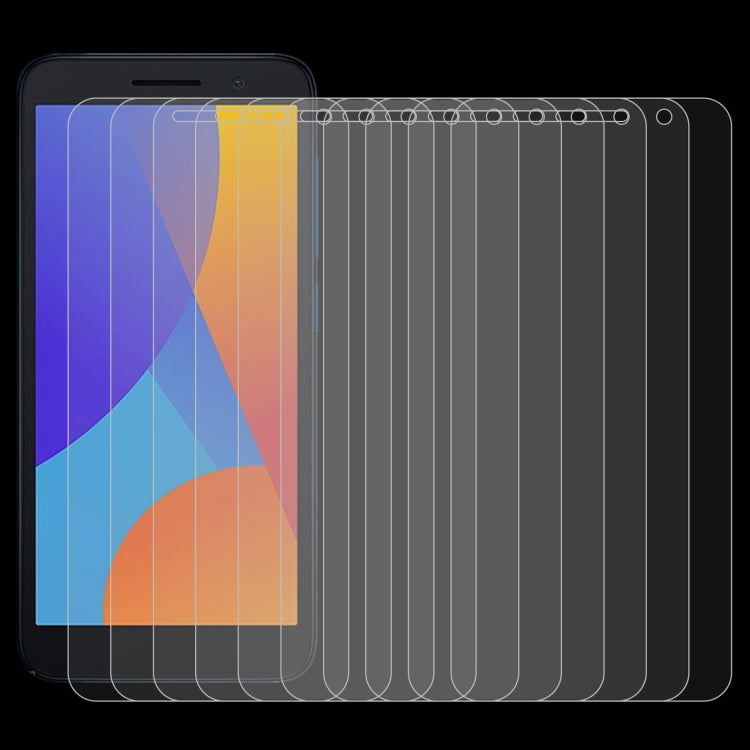 For Alcatel 1 2021 50 PCS 0.26mm 9H 2.5D Tempered Glass Film