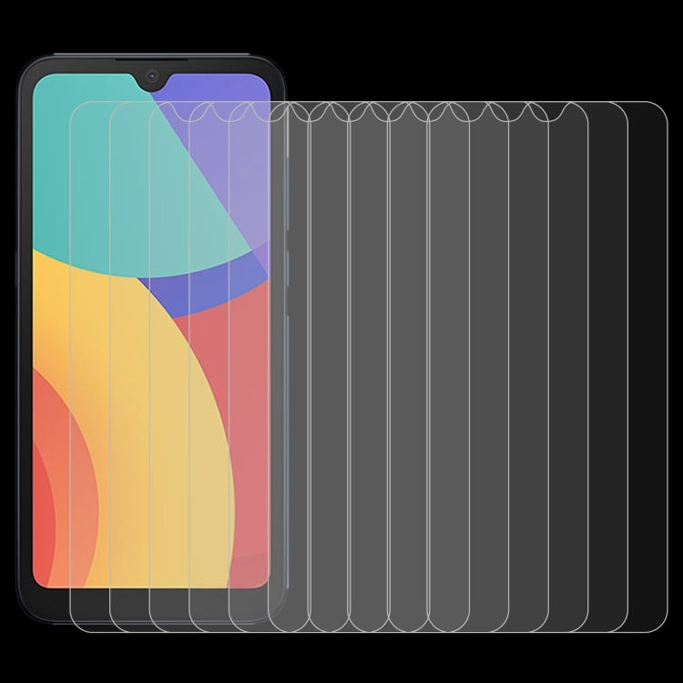 For Alcatel 1L 2021 50 PCS 0.26mm 9H 2.5D Tempered Glass Film