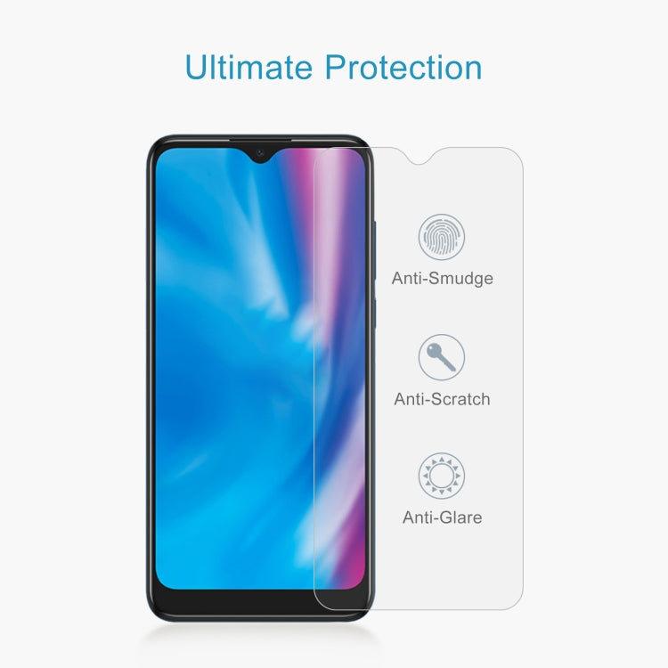For Alcatel 1V 2020 50 PCS 0.26mm 9H 2.5D Tempered Glass Film