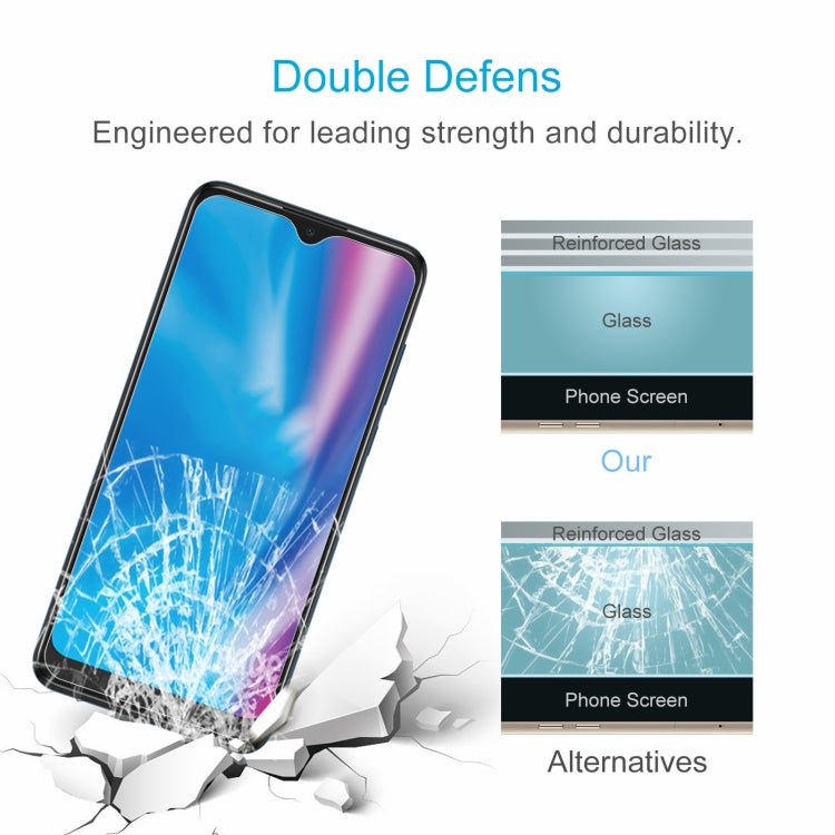 For Alcatel 1V 2020 50 PCS 0.26mm 9H 2.5D Tempered Glass Film