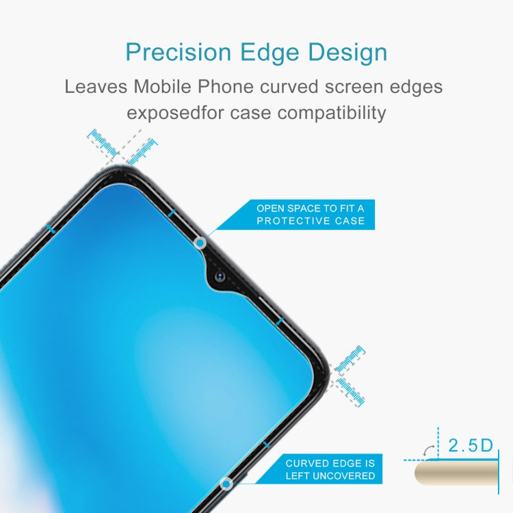 For Alcatel 3X 2020 50 PCS 0.26mm 9H 2.5D Tempered Glass Film