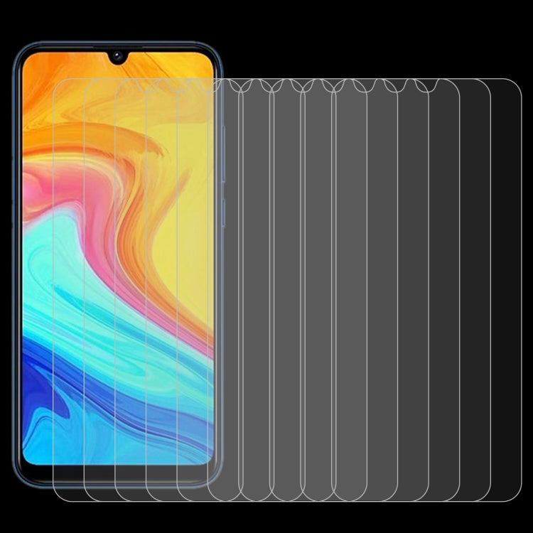 For Lenovo A7 50 PCS 0.26mm 9H 2.5D Tempered Glass Film