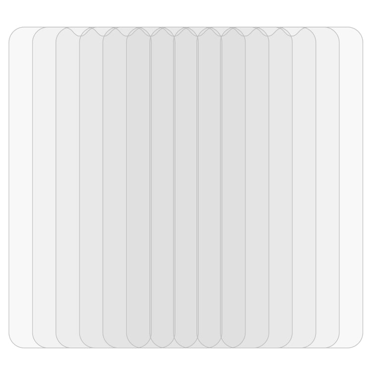 For Lenovo K12 50 PCS 0.26mm 9H 2.5D Tempered Glass Film