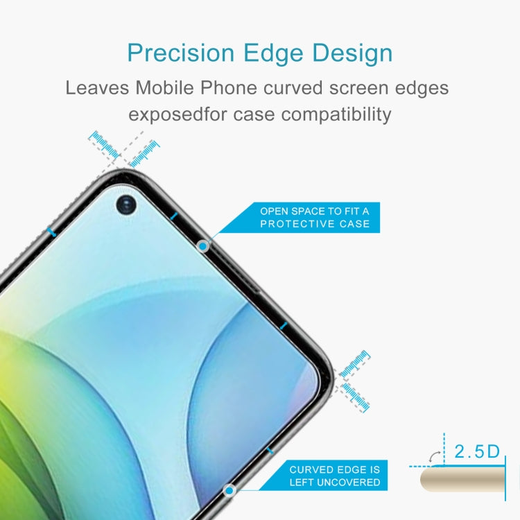 For Lenovo K12 Pro 50 PCS 0.26mm 9H 2.5D Tempered Glass Film
