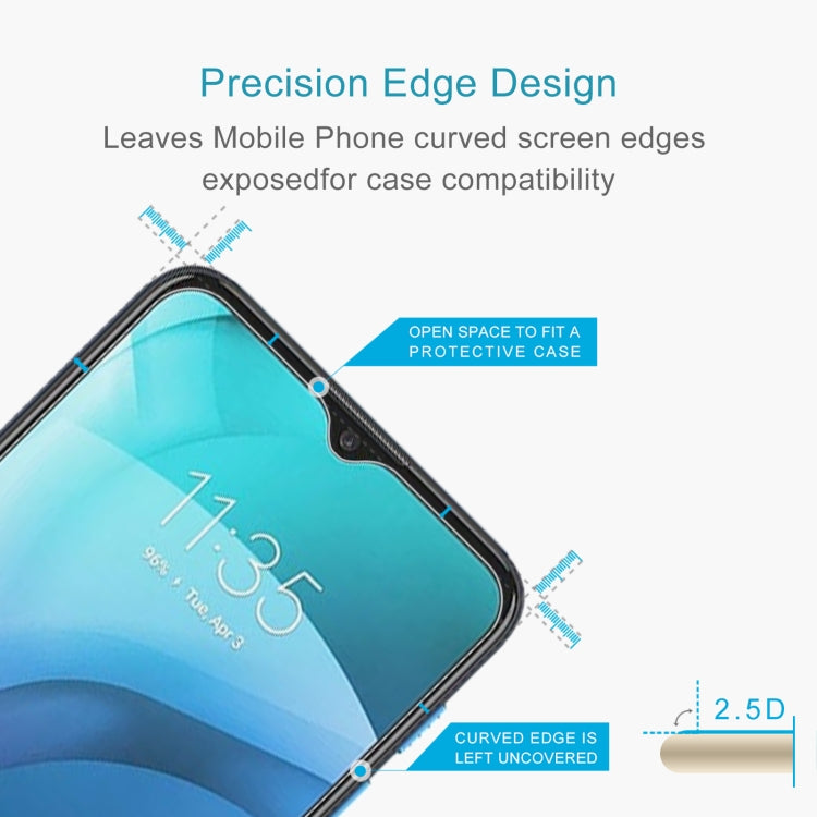 For Lenovo K13 50 PCS 0.26mm 9H 2.5D Tempered Glass Film