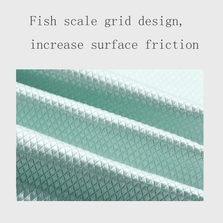 10 PCS Non-Marking And Easy-To-Dry Fish Scale Rags Kitchen Cleaning Towels, Random Color Delivery, Specification: 25x25cm(Bulk, No Packaging)