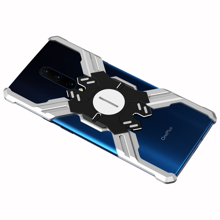 For OnePlus 7 Pro Hero Series Anti-fall Wear-resistant Metal Protective Case with Bracket