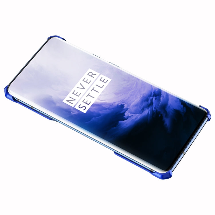 For OnePlus 7 Pro Hero Series Anti-fall Wear-resistant Metal Protective Case with Bracket