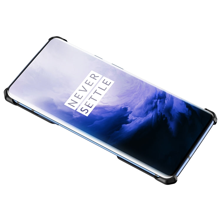 For OnePlus 7 Pro Hero Series Anti-fall Wear-resistant Metal Protective Case with Bracket