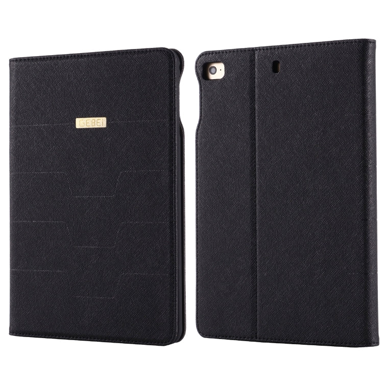 For iPad Mini 2019 & 4 GEBEI PU+TPU Horizontal Flip Protective Case with Holder & Card Slots