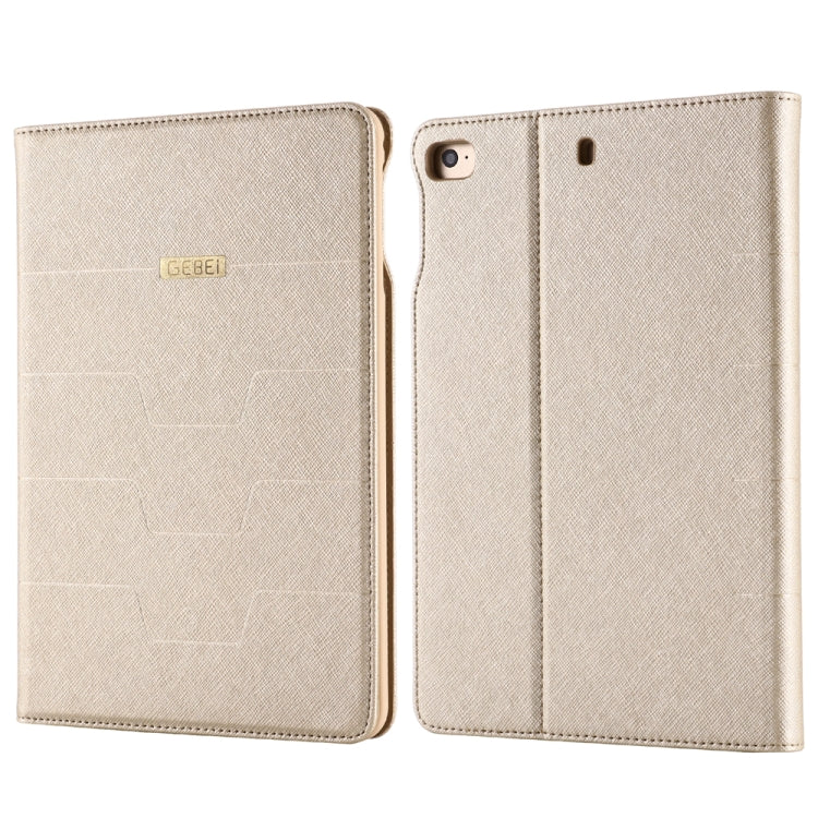 For iPad Mini 2019 & 4 GEBEI PU+TPU Horizontal Flip Protective Case with Holder & Card Slots