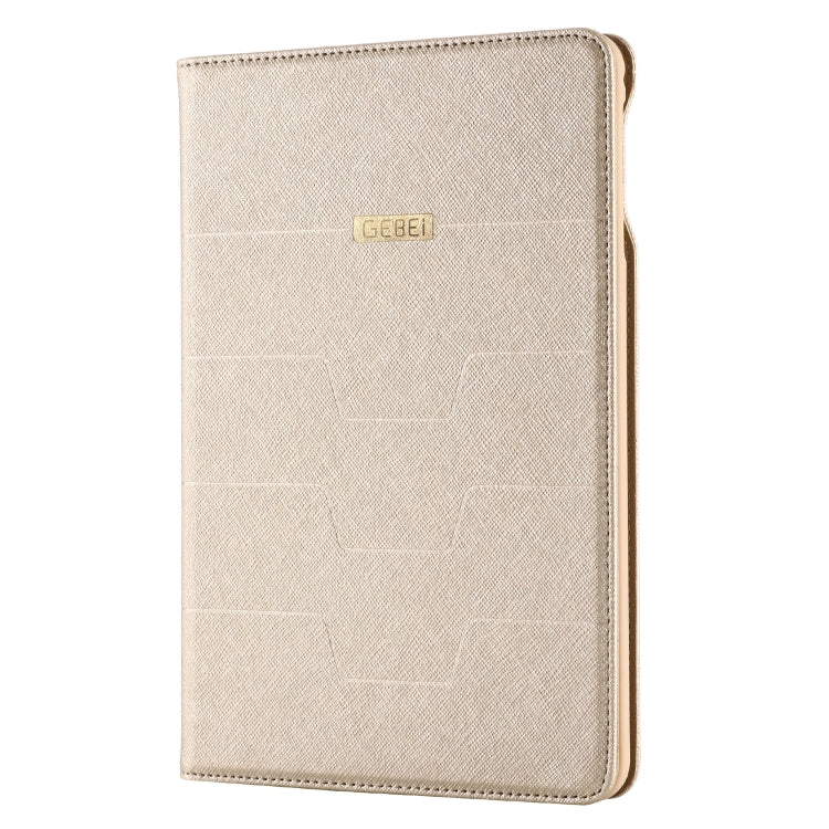 For iPad Mini 2019 & 4 GEBEI PU+TPU Horizontal Flip Protective Case with Holder & Card Slots