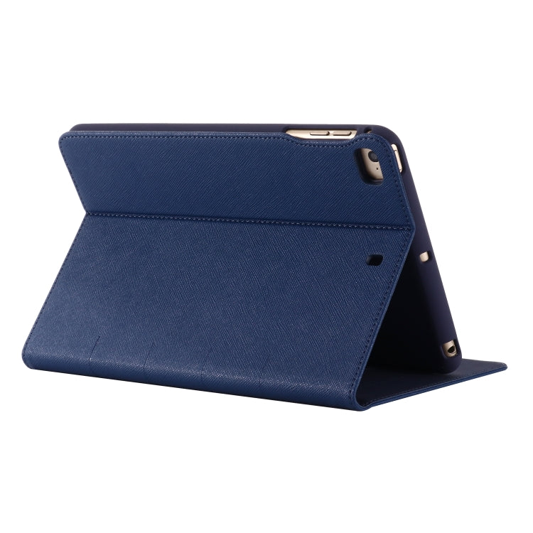 For iPad Mini 2019 & 4 GEBEI PU+TPU Horizontal Flip Protective Case with Holder & Card Slots