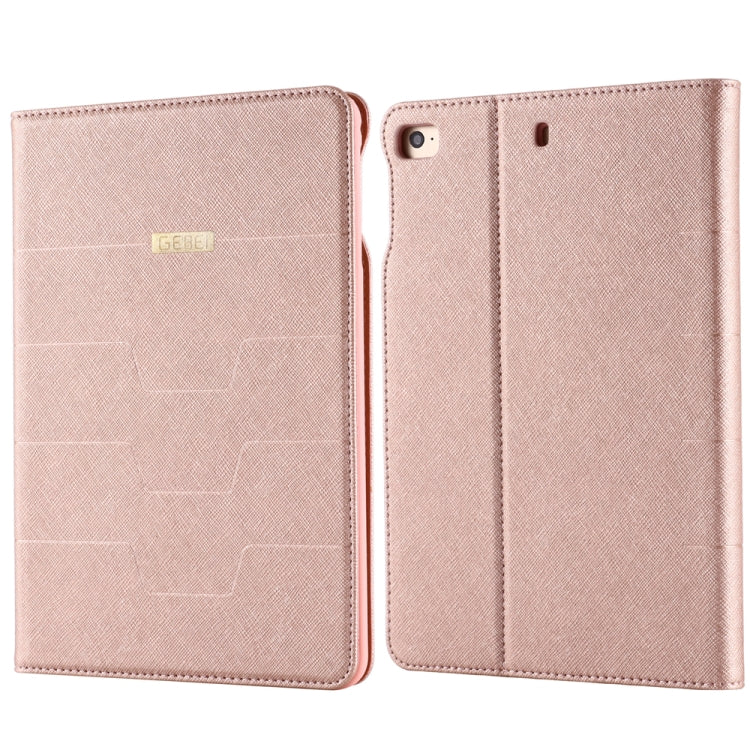 For iPad Mini 2019 & 4 GEBEI PU+TPU Horizontal Flip Protective Case with Holder & Card Slots