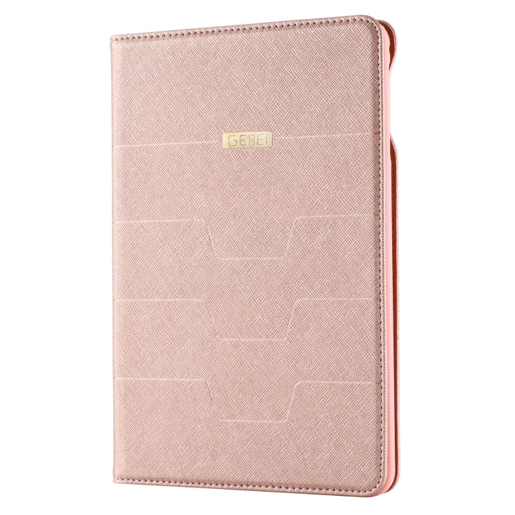 For iPad Mini 2019 & 4 GEBEI PU+TPU Horizontal Flip Protective Case with Holder & Card Slots