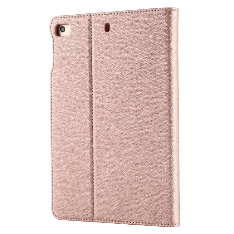 For iPad Mini 2019 & 4 GEBEI PU+TPU Horizontal Flip Protective Case with Holder & Card Slots