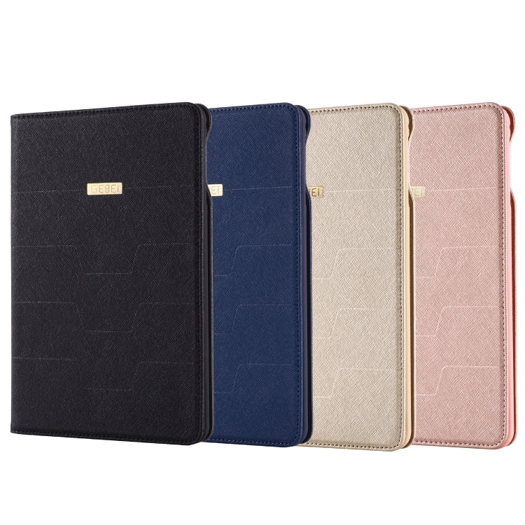 For iPad Mini 2019 & 4 GEBEI PU+TPU Horizontal Flip Protective Case with Holder & Card Slots