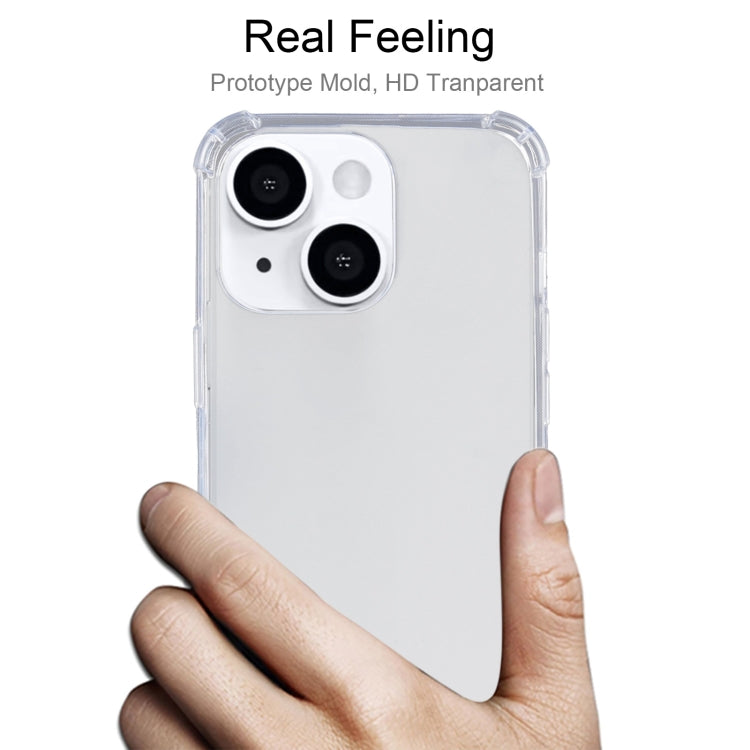For iPhone 13 Four-corner Shockproof TPU Protective Case